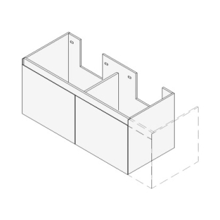 Unterbau GATTO VARIABEL Breite x Tiefe x Höhe gemäss