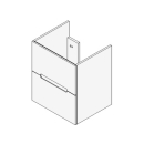 Unterbau SOLANA Breite x Tiefe x Höhe gemäss