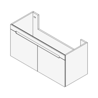 Unterbau SOLANA Breite x Tiefe x Höhe gemäss