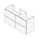 Unterbau SOLANA Breite x Tiefe x Höhe gemäss