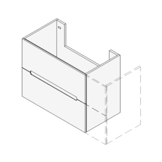 Unterbau SOLANA VARIABEL Breite x Tiefe x Höhe gemäss