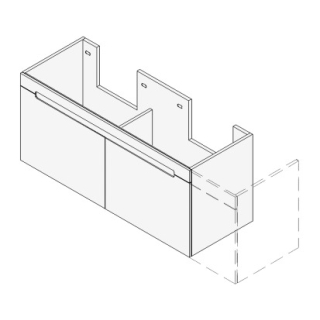 Unterbau SOLANA VARIABEL Breite x Tiefe x Höhe gemäss