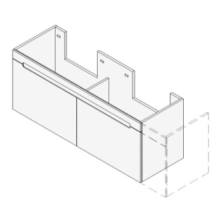 Unterbau SOLANA VARIABEL Breite x Tiefe x Höhe gemäss