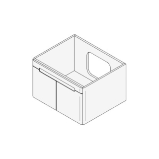 Unterbau LORO Breite x Tiefe x Höhe gemäss