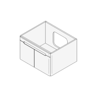 Unterbau LORO Breite x Tiefe x Höhe gemäss