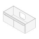 Unterbau LORO Breite x Tiefe x Höhe gemäss