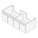 Unterbau LORO Breite x Tiefe x Höhe gemäss