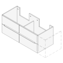 Unterbau LORO VARIABEL Breite x Tiefe x Höhe...