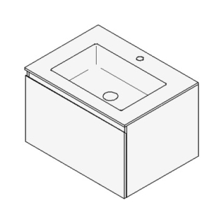 Unterbau GUFO 70,0 x 45,0 x 55,0 cm