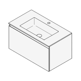 Unterbau GUFO 80,0 x 45,0 x 47,0 cm