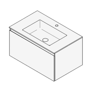 Unterbau GUFO 80,0 x 45,0 x 55,0 cm