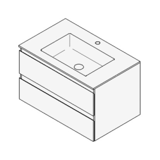 Unterbau GUFO 80,0 x 50,0 x 55,0 cm