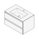 Unterbau GUFO 80,0 x 50,0 x 55,0 cm