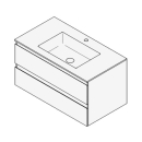 Unterbau GUFO 90,0 x 50,0 x 55,0 cm