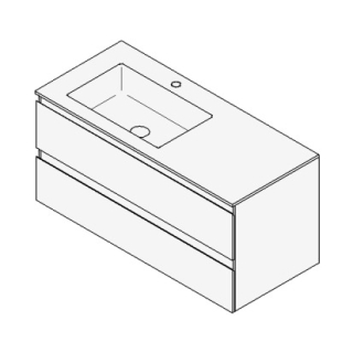 Unterbau GUFO 100,0 x 50,0 x 47,0 cm