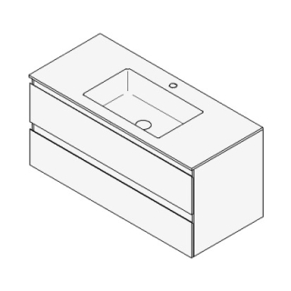 Unterbau GUFO 100,0 x 50,0 x 47,0 cm
