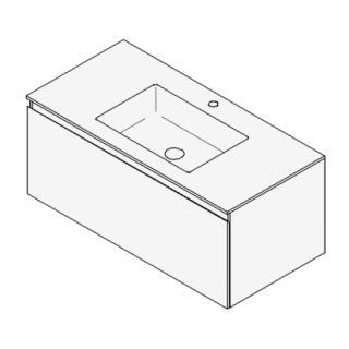 Unterbau GUFO 100,0 x 45,0 x 55,0 cm
