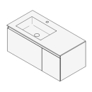 Unterbau GUFO 100,0 x 45,0 x 55,0 cm