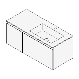 Unterbau GUFO 100,0 x 45,0 x 47,0 cm