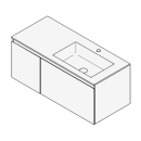 Unterbau GUFO 100,0 x 45,0 x 47,0 cm