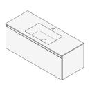 Unterbau GUFO 120,0 x 45,0 x 47,0 cm