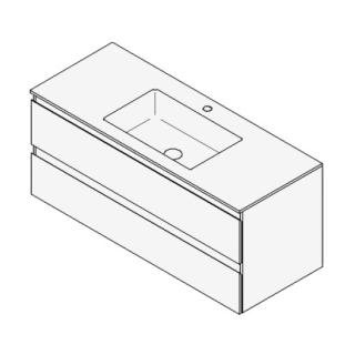 Unterbau GUFO 120,0 x 50,0 x 47,0 cm