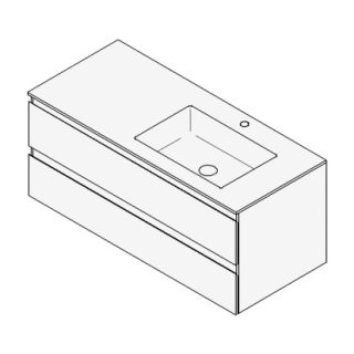 Unterbau GUFO 120,0 x 50,0 x 55,0 cm