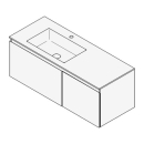Unterbau GUFO 120,0 x 45,0 x 47,0 cm
