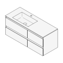 Unterbau GUFO 120,0 x 50,0 x 55,0 cm