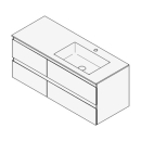 Unterbau GUFO 120,0 x 50,0 x 47,0 cm