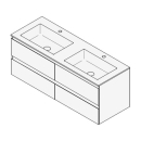 Unterbau GUFO 130,0 x 50,0 x 47,0 cm