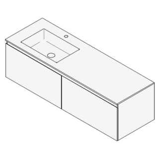 Unterbau GUFO 150,0 x 45,0 x 55,0 cm
