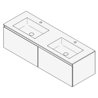 Unterbau GUFO 150,0 x 45,0 x 55,0 cm