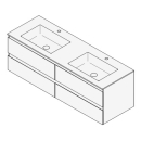 Unterbau GUFO 150,0 x 50,0 x 55,0 cm