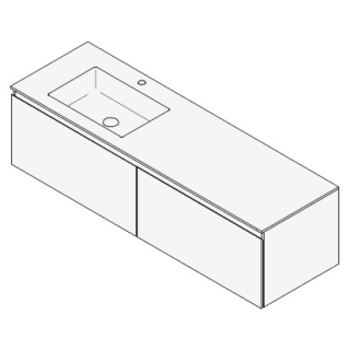 Unterbau GUFO 160,0 x 45,0 x 55,0 cm