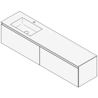 Unterbau GUFO 180,0 x 45,0 x 47,0 cm
