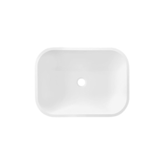 Einbauwaschtisch Mineralstoff WAVE I, 53,5 x 28,0 x 11,0 cm