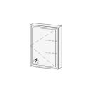 Spiegelschrank LORETO LED AP 50,7 x 70,6 x 14,8 cm