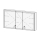 Spiegelschrank LORETO LED UP 130,7 x 70,6 x 14,8 cm
