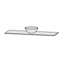 Waschtischelement Vanity Raina