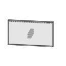 Spiegelwand Vanity Aria 130 / IP24