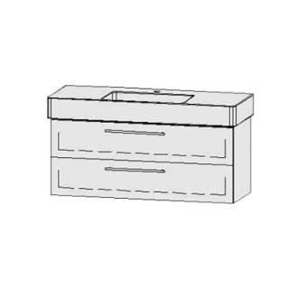 Unterbau Vanity-Vero 125