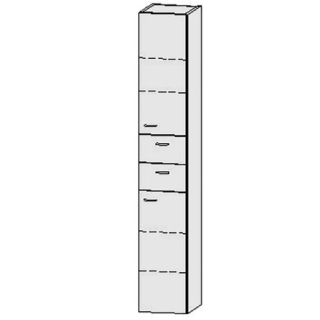 Hochschrank Vanity-Keramik