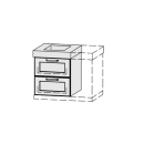 Unterbau Vanity Keramik Campo