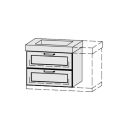 Unterbau Vanity Keramik Campo