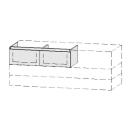 Unterbau Vanity-Bocco Style