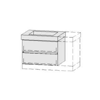 Unterbau Vanity-Keramik Line