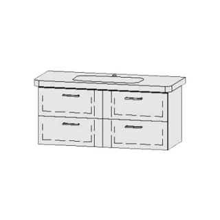 Unterbau Vanity-Durastyle 120