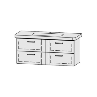 Unterbau Vanity-Durastyle 120