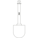 Klosettbürste Inda My Love